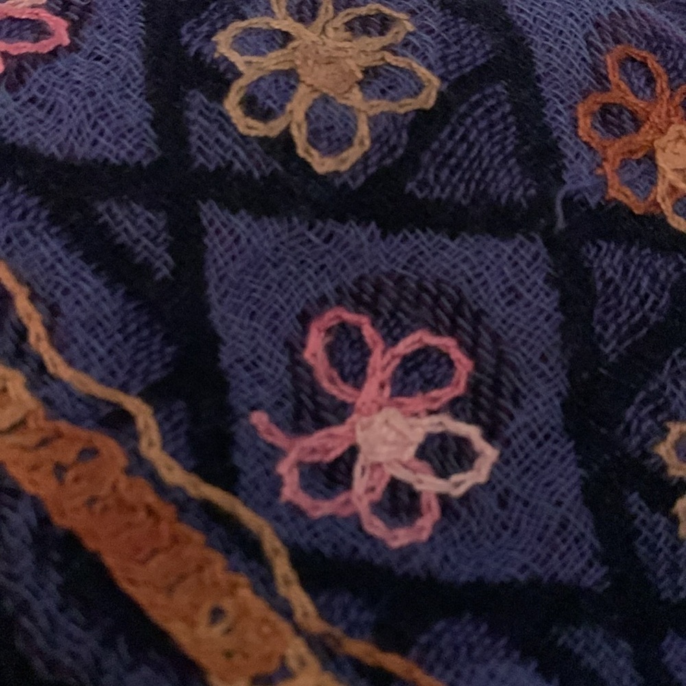 Soft Surroundings Wool Fringe Trim Vest - Picture 5 of 6
